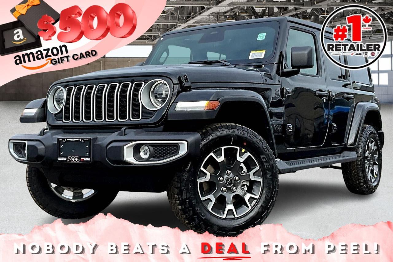New 2026 Jeep Wrangler SAHARA | Sky-Top | Leather | Tow Pkg | 18