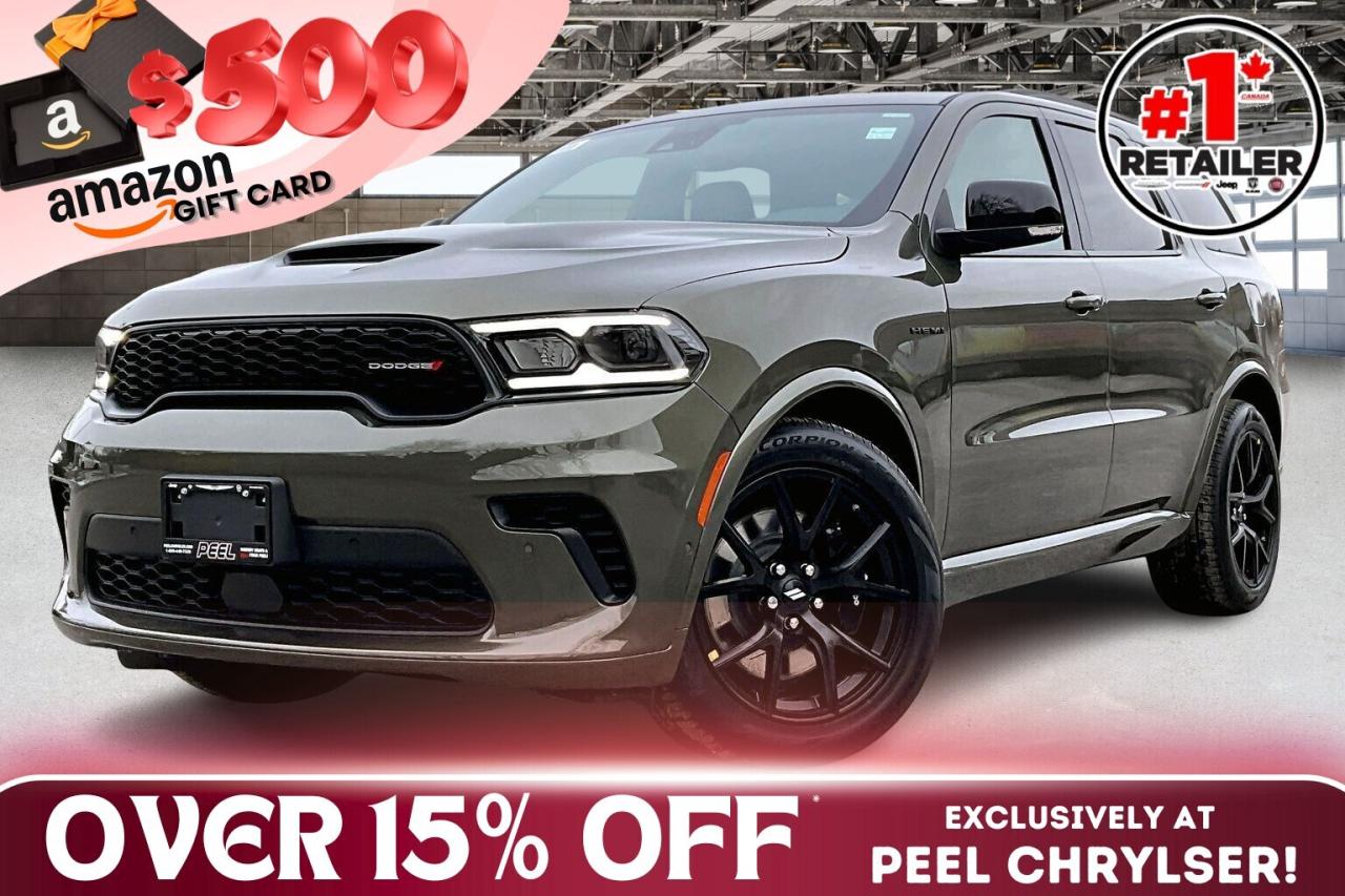 New 2026 Dodge Durango GT PREMIUM | Blacktop | Tow N Go | HEMI | AWD for sale in Mississauga, ON