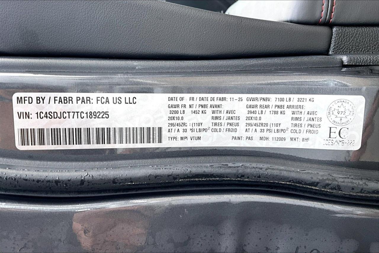 2026 Dodge Durango GT PREMIUM | HEMI | Redline | TowNGo | SRT SEATS Photo