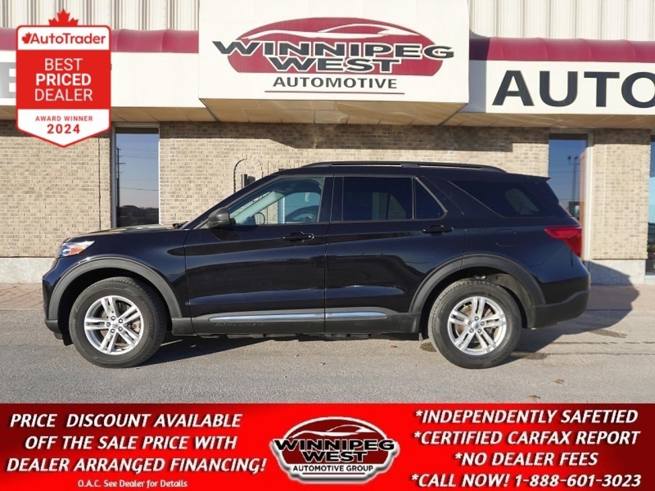 Used 2022 Ford Explorer XLT 4WD LOADEDLEATHER HEATED SEATS AND WHEEL!! for sale in Headingley, MB