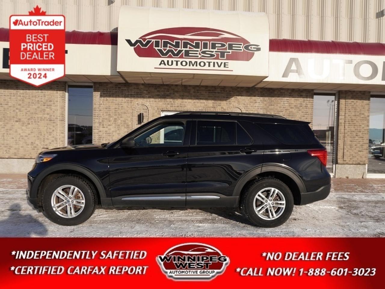 Used 2022 Ford Explorer XLT 4WD LOADED LEATHER HEATED SEATS AND WHEEL!! for sale in Headingley, MB
