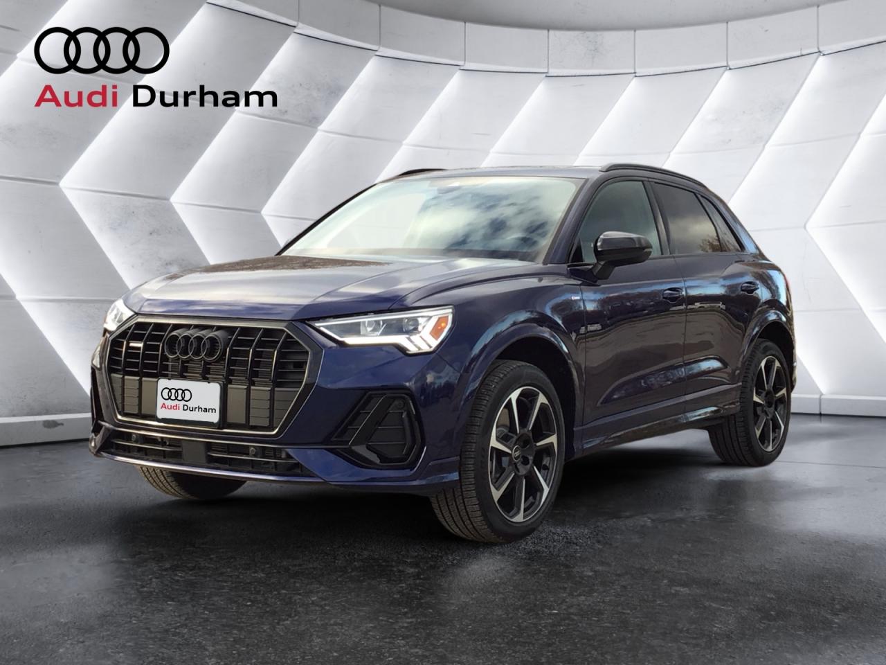 2025 Audi Q3 2.0T Progressiv + Blk Pkg | Blk Rings | Phonebox Photo0