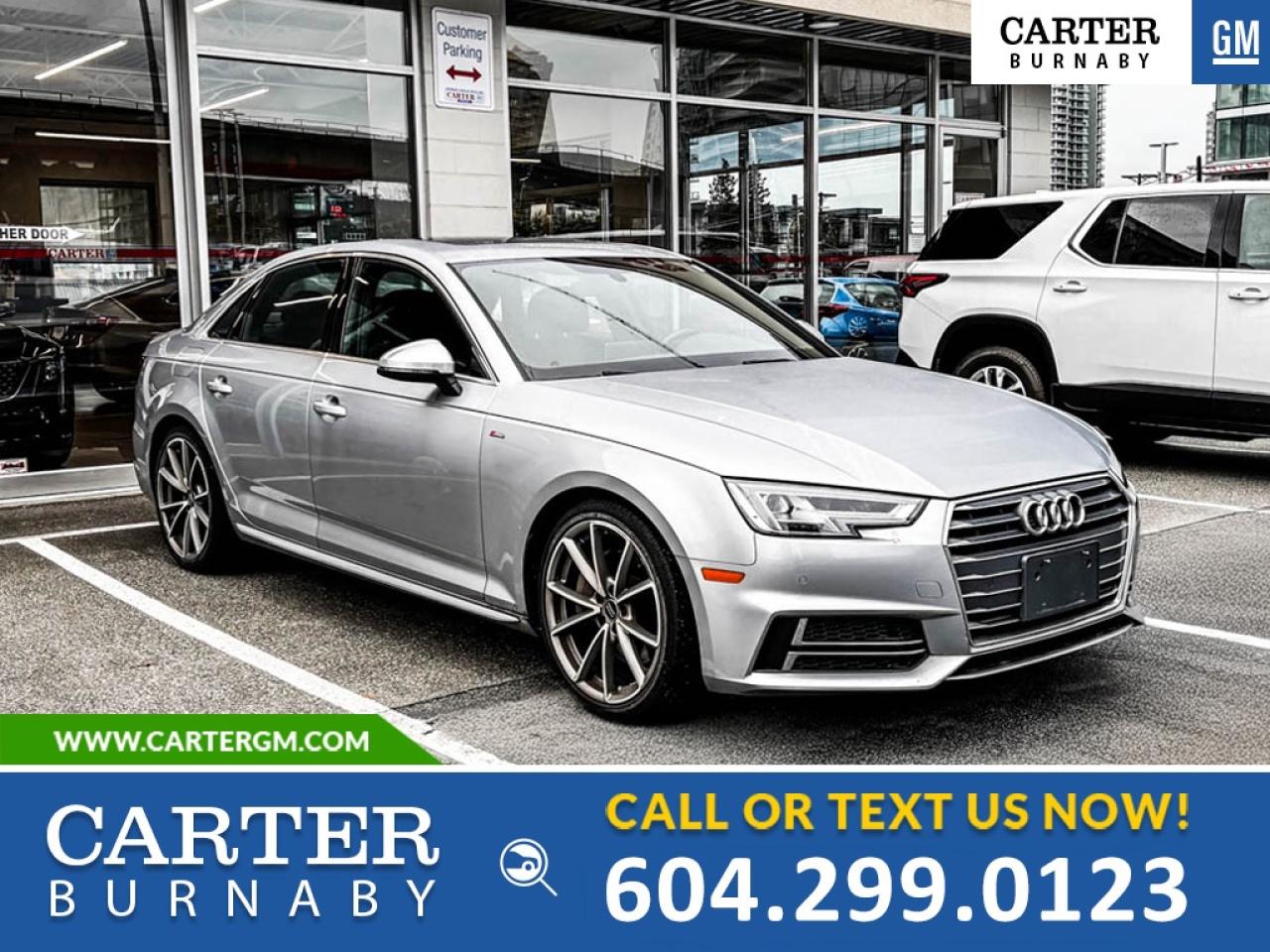 Used 2017 Audi A4 FWD | 2.0L ENG/SUNROOF/POWER SEAT/10-SPEAKER AUDIO for sale in Burnaby, BC