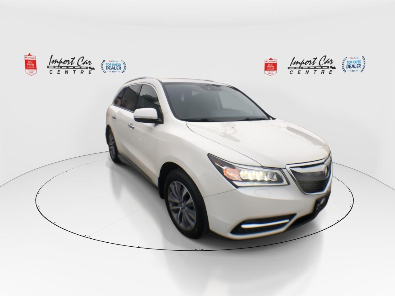 2016 Acura MDX Navigation Package NAVIGATION PKG, LEATHER, ROOF, Photo