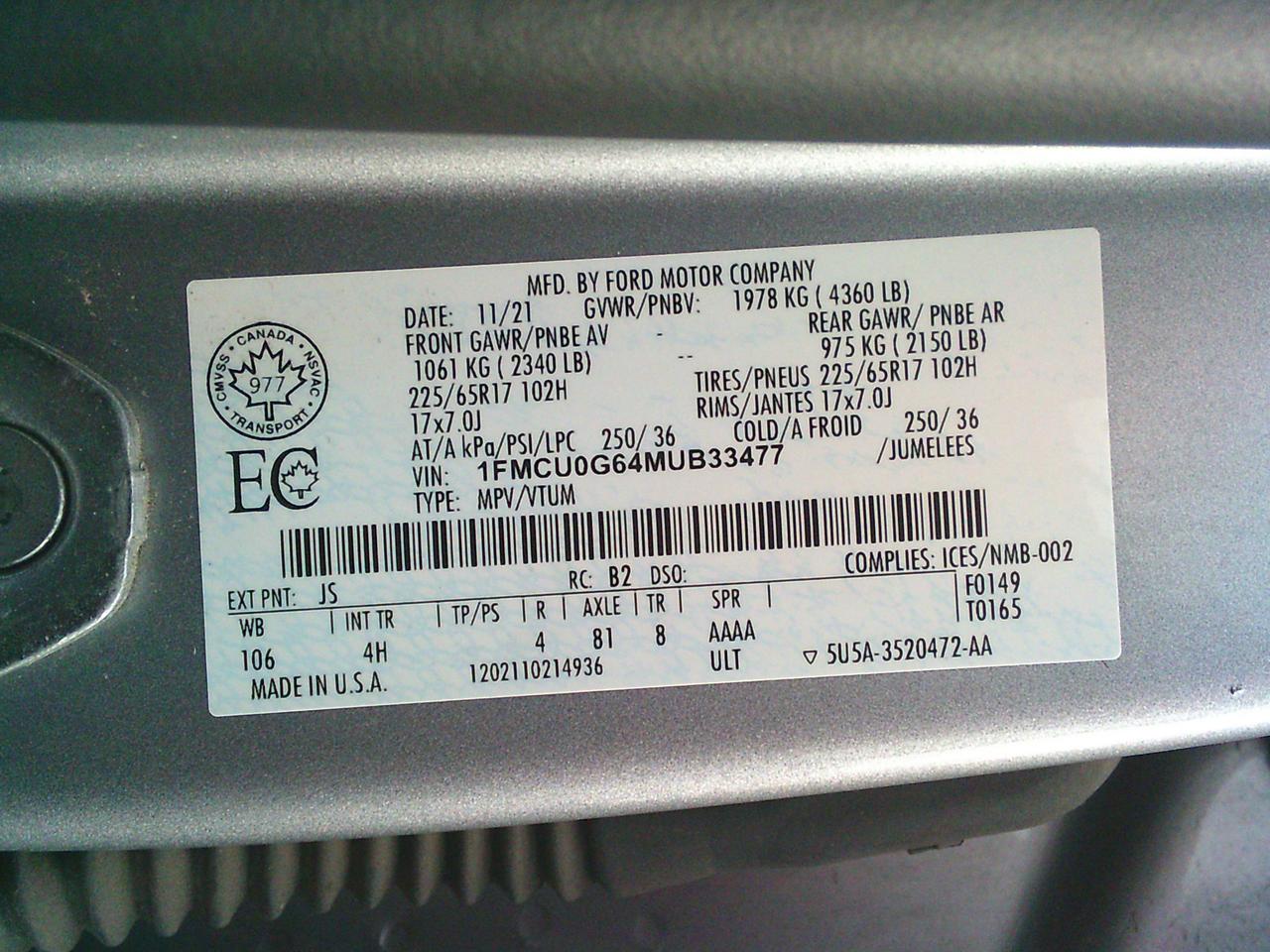 2021 Ford Escape SE Photo