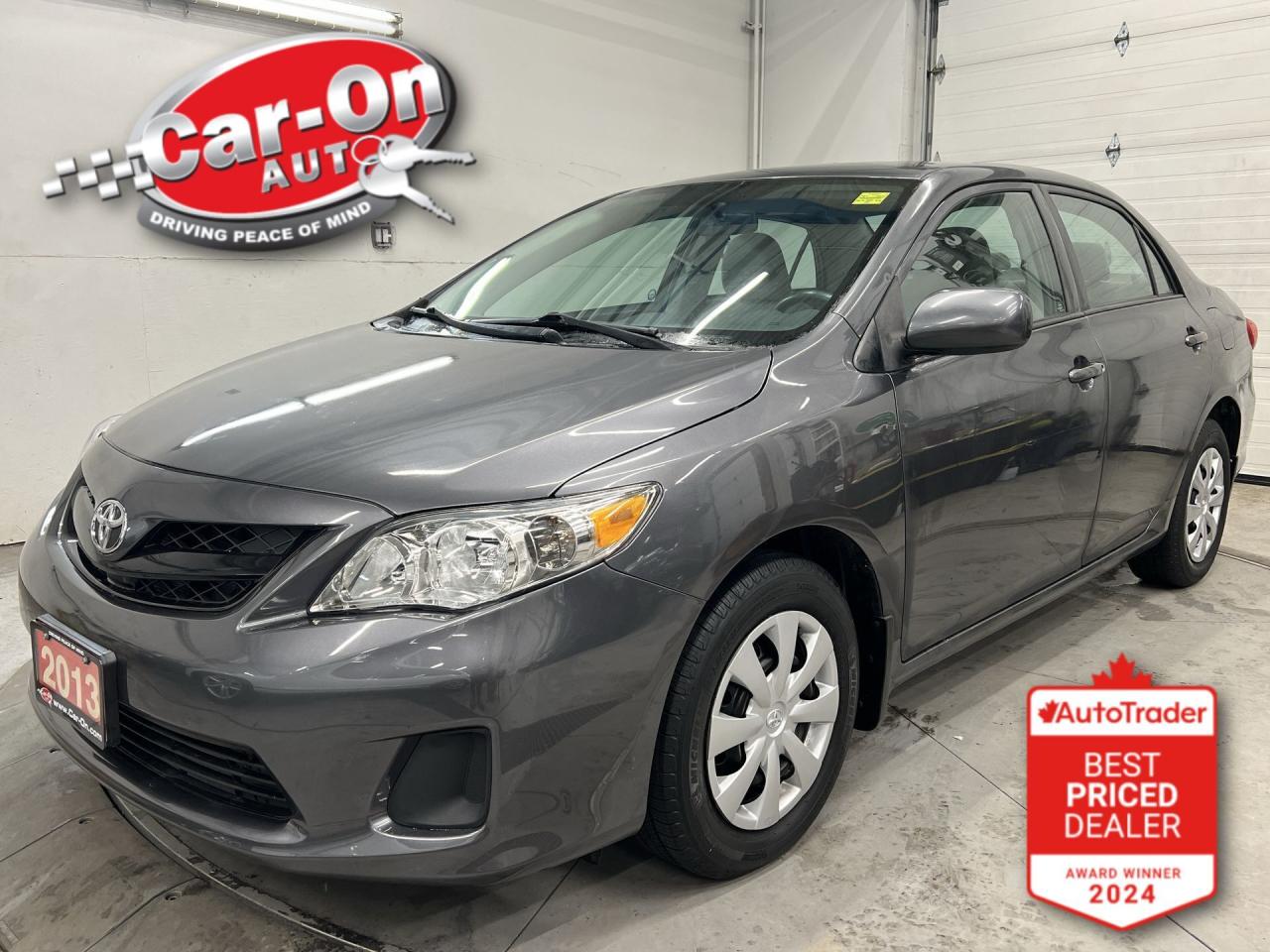 Used 2013 Toyota Corolla 5-SPEED | BLUETOOTH | AIR CONDITIONING | CD PLAYER for sale in Ottawa, ON
