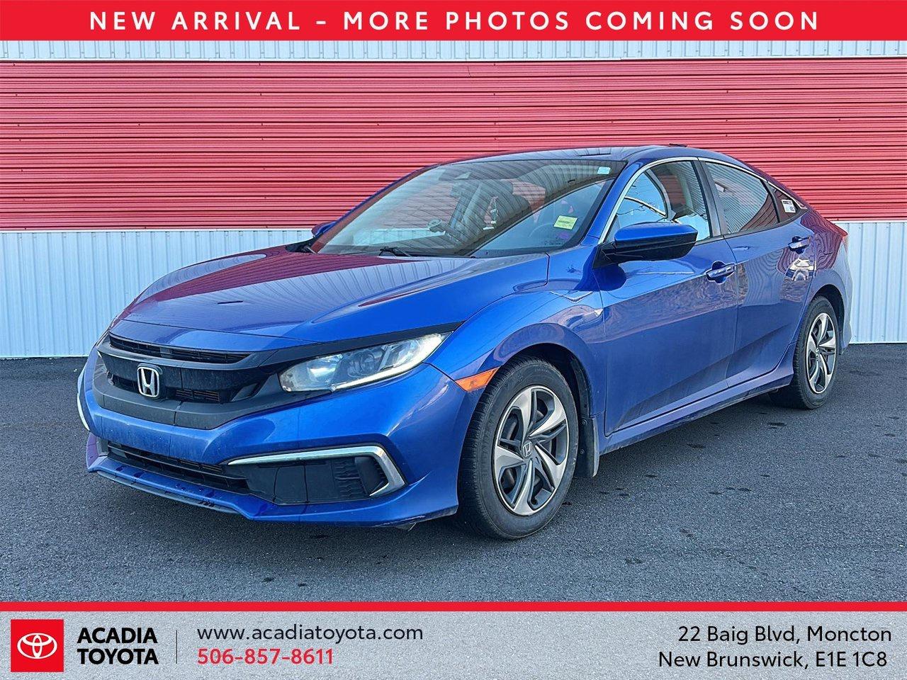 Used 2019 Honda Civic SEDAN LX for sale in Moncton, NB