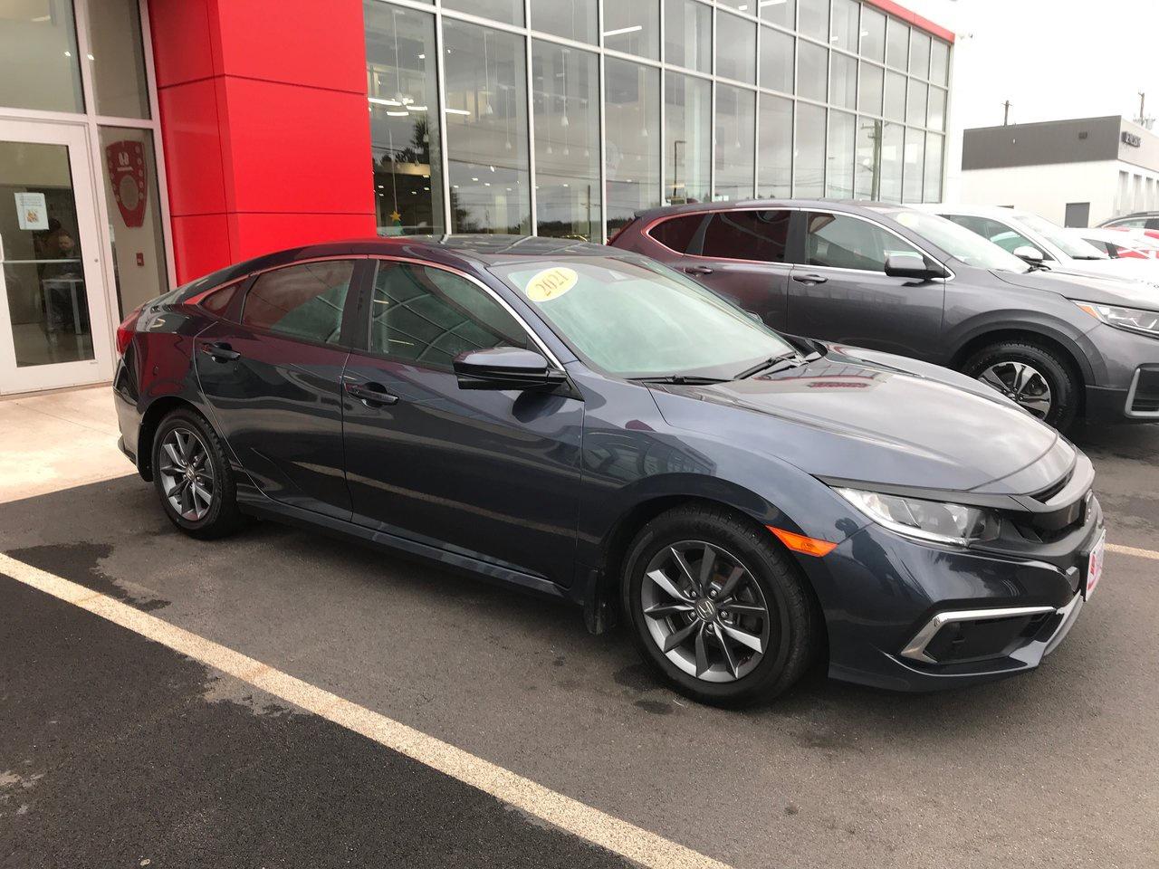 Used 2021 Honda Civic EX for sale in Summerside, PE