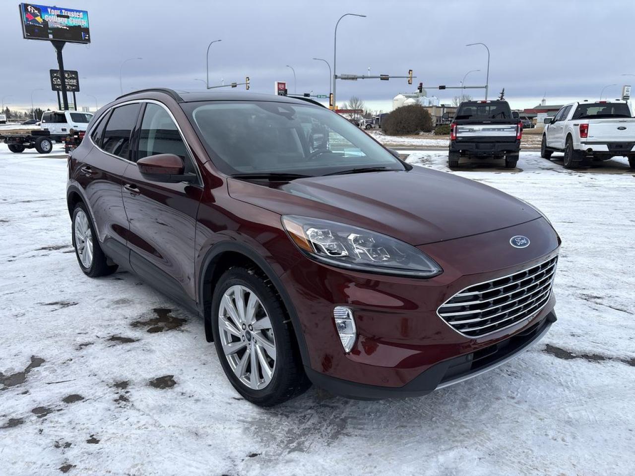 Used 2021 Ford Escape Titanium Hybrid for sale in Camrose, AB