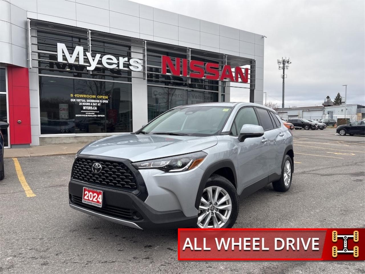 Used 2024 Toyota Corolla Cross LE AWD  Clean CARFAX for sale in Orleans, ON