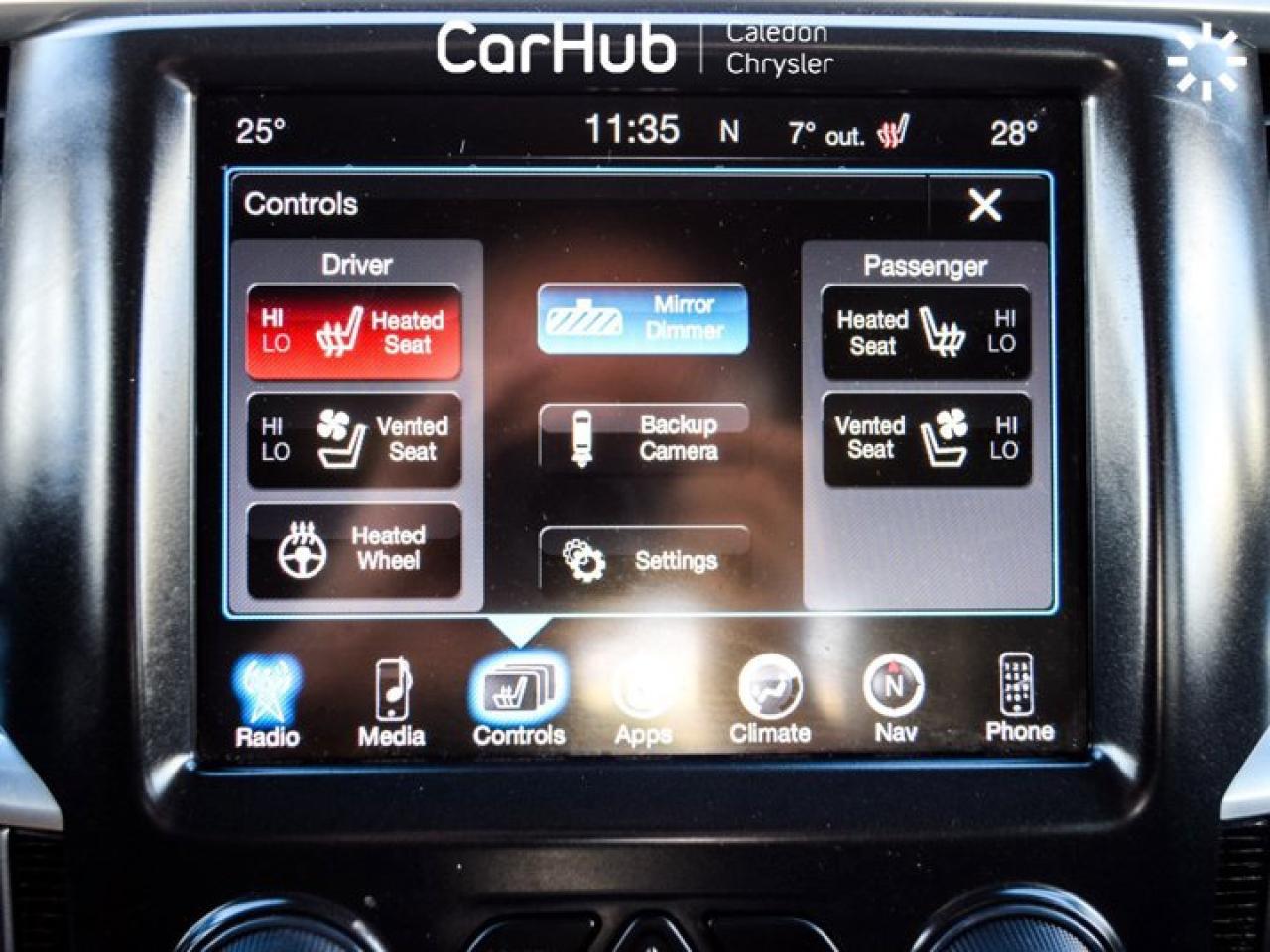 2017 RAM 1500 Limited 4WD Crew Cab 140.5" Sunroof Navigation Leather Remote Start Photo4