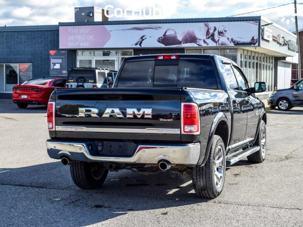 2017 RAM 1500 Limited 4WD Crew Cab 140.5" Sunroof Navigation Leather Remote Start Photo