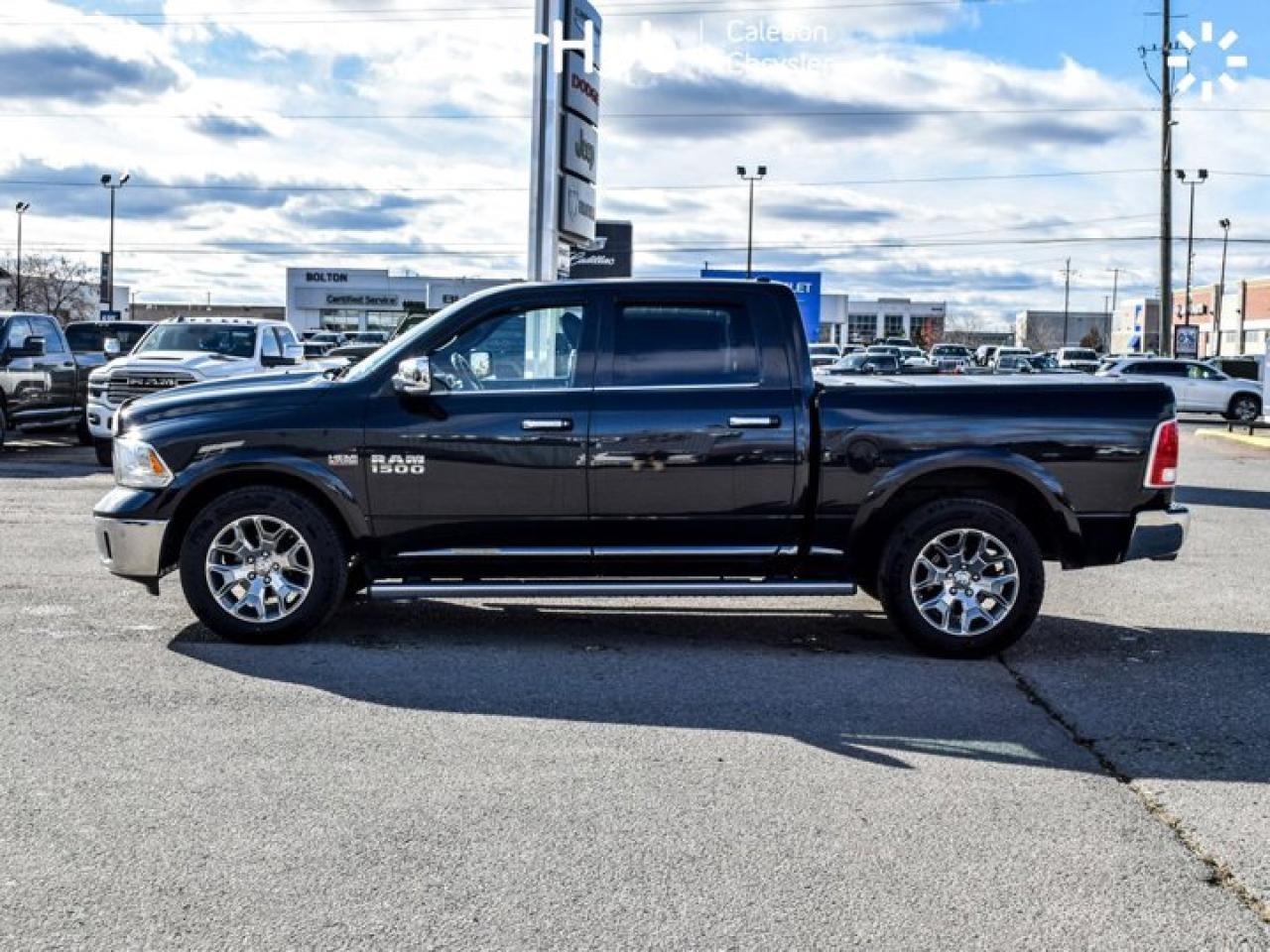 2017 RAM 1500 Limited 4WD Crew Cab 140.5" Sunroof Navigation Leather Remote Start Photo