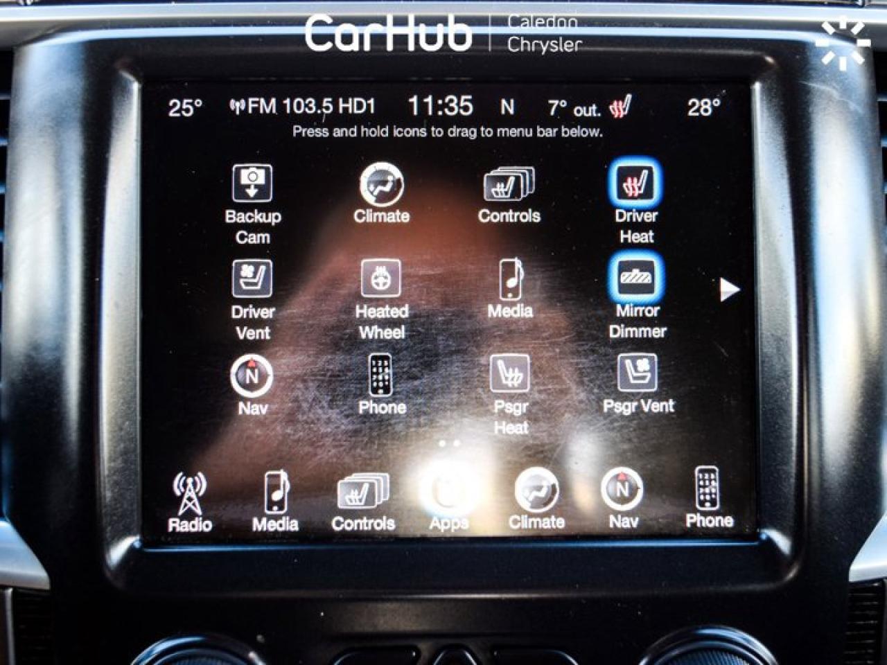 2017 RAM 1500 Limited 4WD Crew Cab 140.5" Sunroof Navigation Leather Remote Start Photo