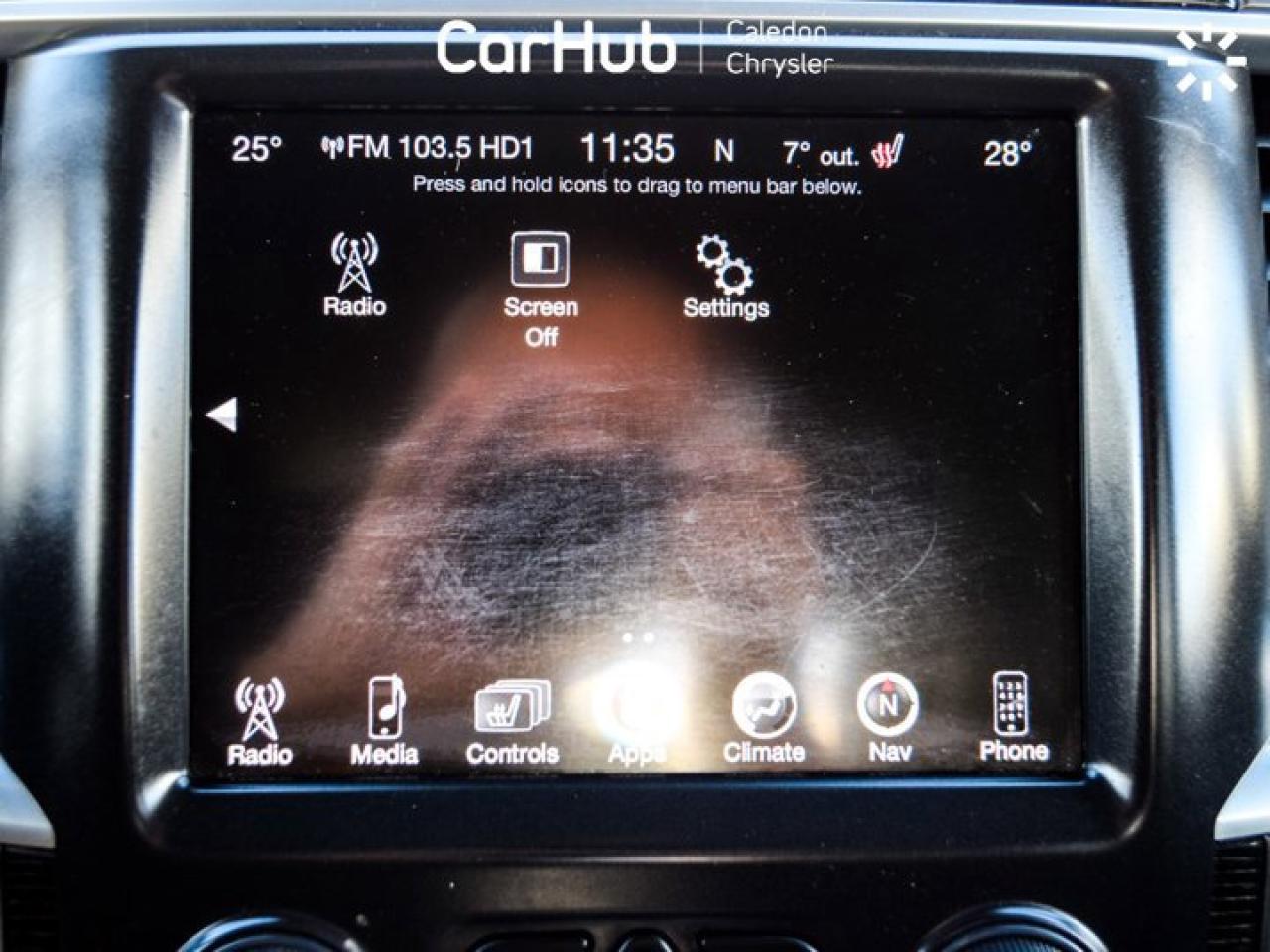 2017 RAM 1500 Limited 4WD Crew Cab 140.5" Sunroof Navigation Leather Remote Start Photo