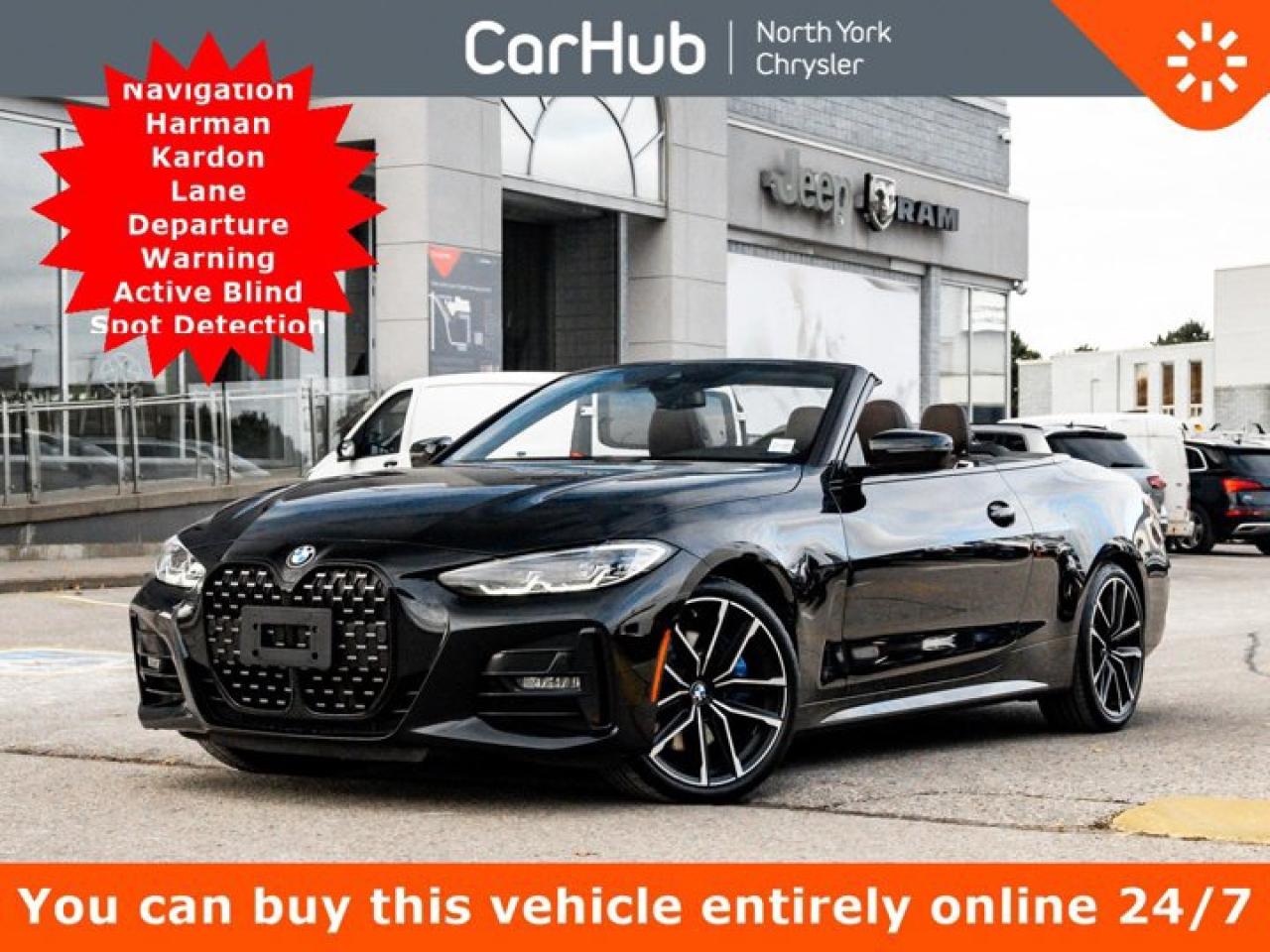 Used 2022 BMW 4 Series 430i xDrive Cabriolet Navi Harman Kardon Lane Departure Warning Active Blind Spot Detection for sale in Thornhill, ON