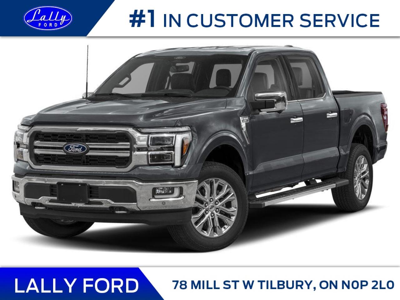 New 2025 Ford F-150 Lariat for sale in Tilbury, ON