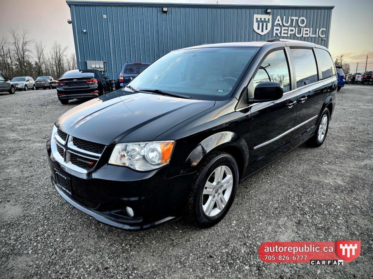 Used 2016 Dodge Grand Caravan Crew Loaded Certified Well Maintained for sale in Orillia, ON