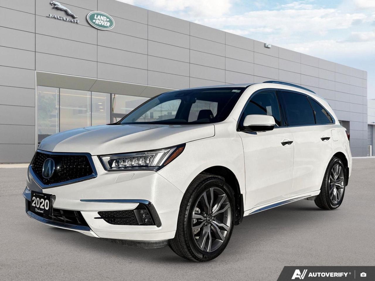 Used 2020 Acura MDX Elite Winter Tire Pkg | Remote Start | DVD for sale in Winnipeg, MB