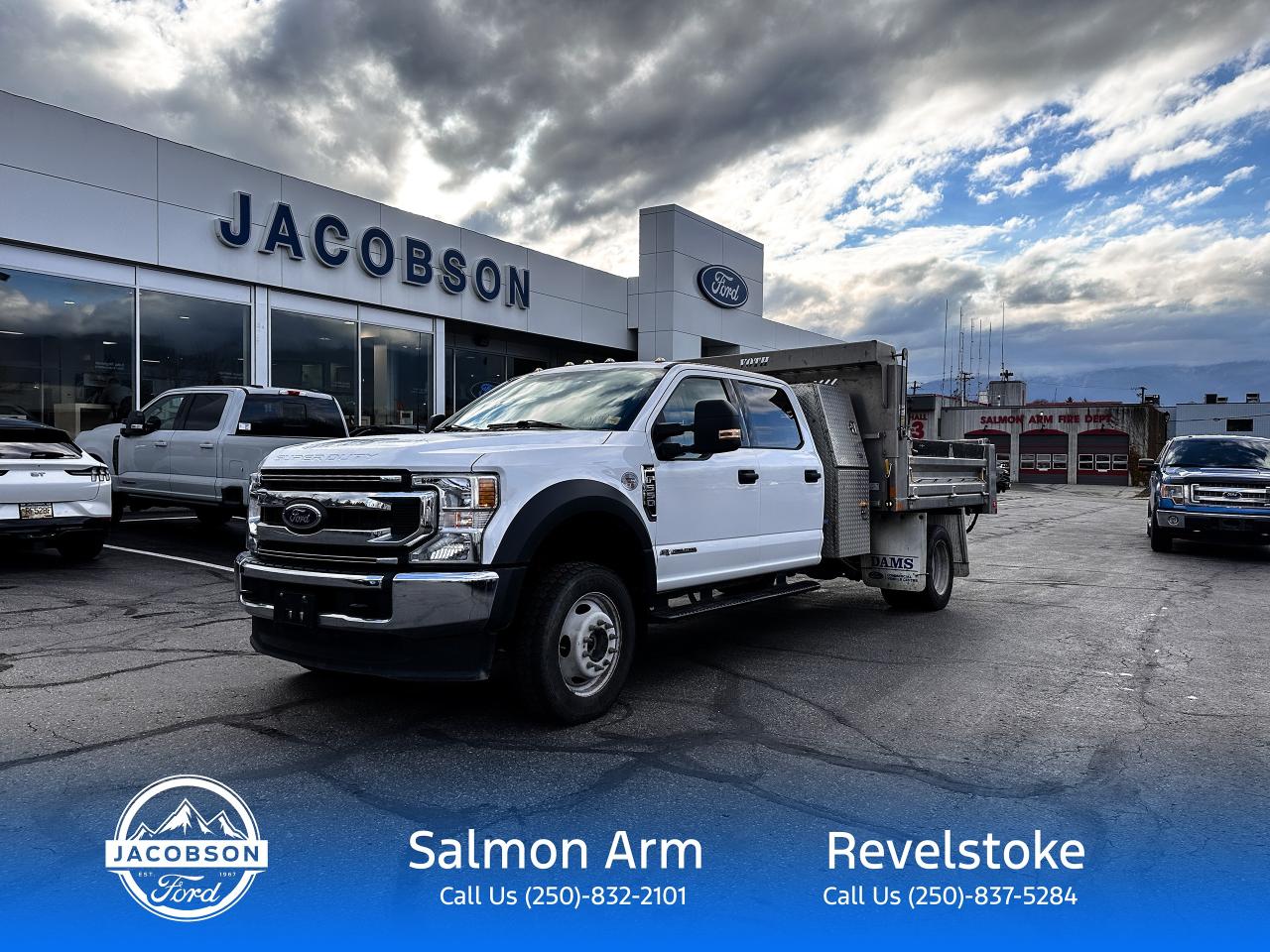 Used 2021 Ford F-550 Super Duty DRW XLT for sale in Salmon Arm, BC