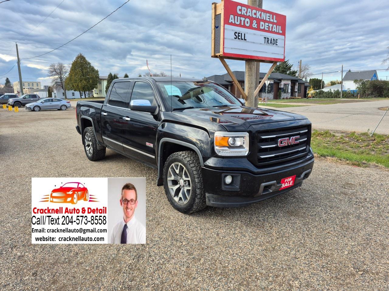 Used 2014 GMC Sierra 1500 4WD CREW CAB SHORT BOX SLT for sale in Carberry, MB