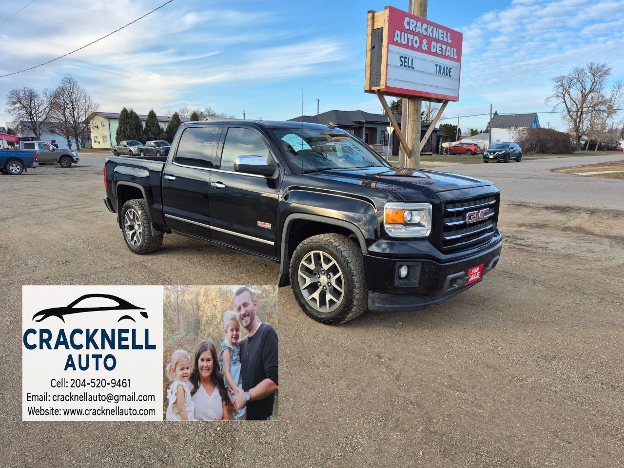 Used 2014 GMC Sierra 1500 4WD CREW CAB SHORT BOX SLT for sale in Carberry, MB