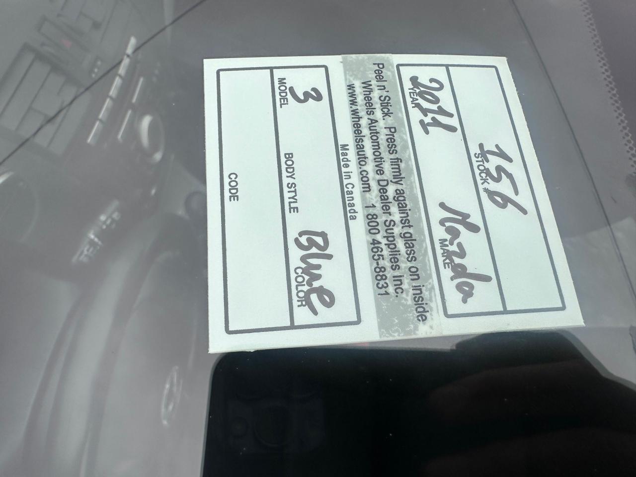 2011 Mazda MAZDA3 GX, AUTO, SEDAN, ALLOYS, ONLY 135KMS, CERTIFIED - Photo #18