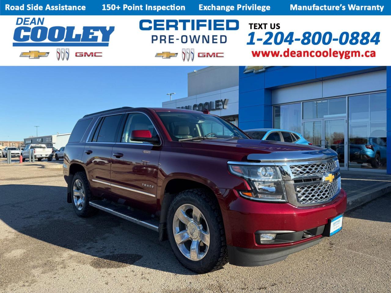 Used 2019 Chevrolet Tahoe LT for sale in Dauphin, MB