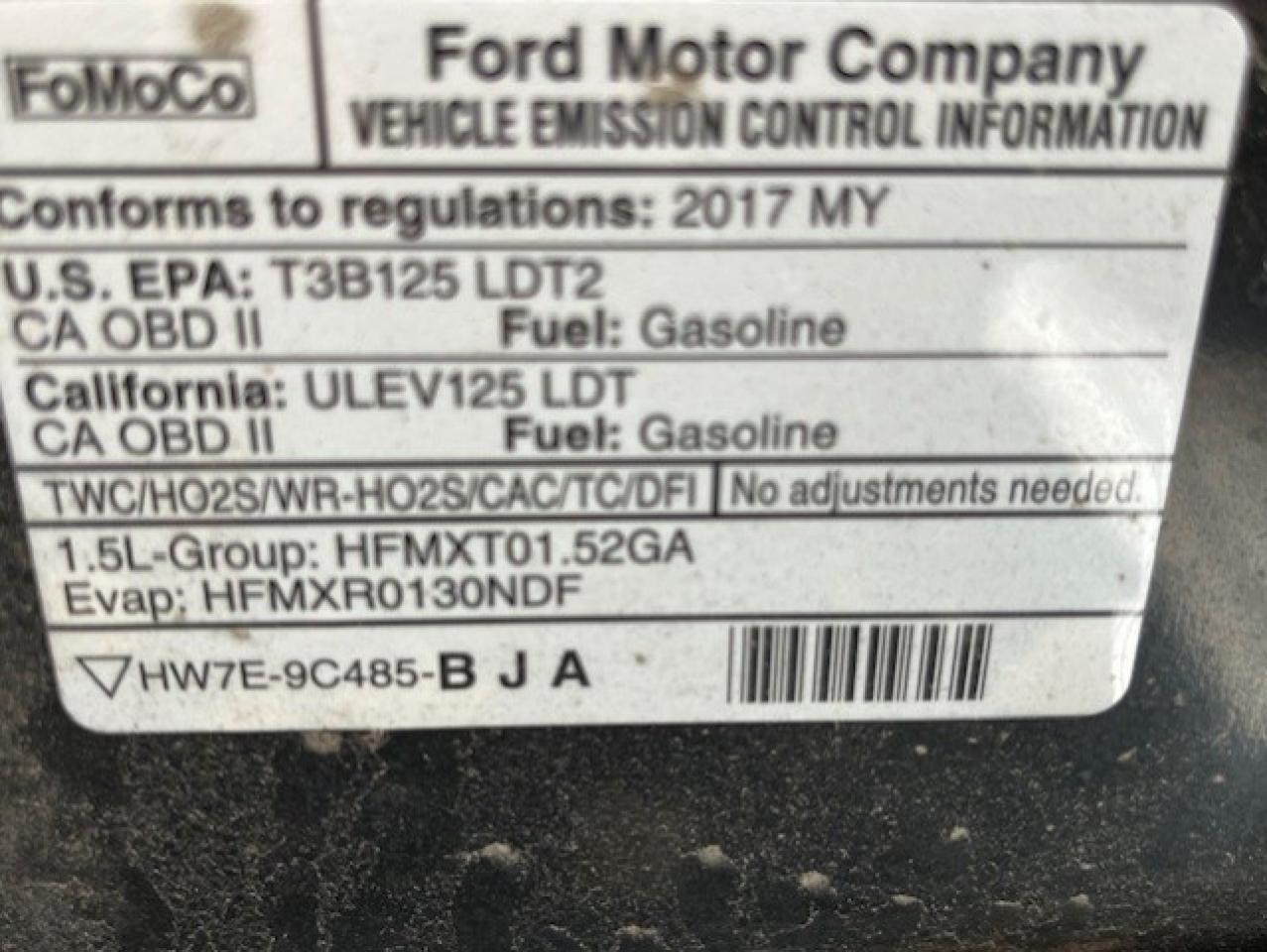 2017 Ford Escape FWD 4dr SE Photo