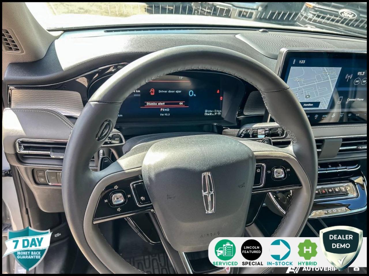 2025 Lincoln Corsair Grand Touring ALL-WTHR FLR LNRS W/MATS | PHEV A/T | FINESTRA ALUMINUM APPLUQUE | JET APPEAR PKG | 2.5L I-4 HYBRID ENG | CV | PREM LTHR-TRMD /TRUFFLE | EQUIP GRP 300A Photo