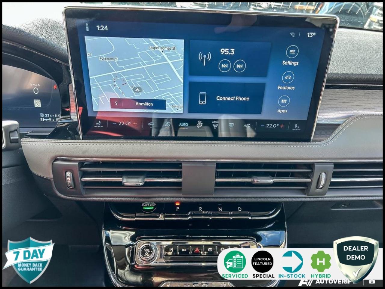 2025 Lincoln Corsair Grand Touring ALL-WTHR FLR LNRS W/MATS | PHEV A/T | FINESTRA ALUMINUM APPLUQUE | JET APPEAR PKG | 2.5L I-4 HYBRID ENG | CV | PREM LTHR-TRMD /TRUFFLE | EQUIP GRP 300A Photo