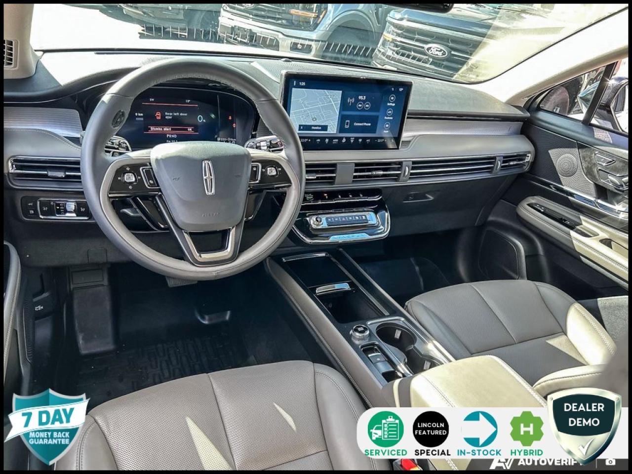 2025 Lincoln Corsair Grand Touring ALL-WTHR FLR LNRS W/MATS | PHEV A/T | FINESTRA ALUMINUM APPLUQUE | JET APPEAR PKG | 2.5L I-4 HYBRID ENG | CV | PREM LTHR-TRMD /TRUFFLE | EQUIP GRP 300A Photo