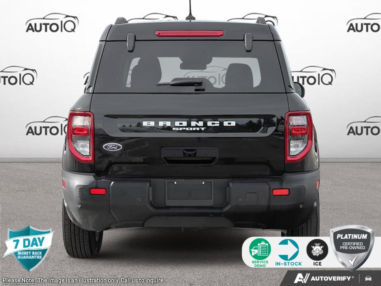 2025 Ford Bronco Sport Big Bend Equipment Group 200A|SHADOW BLACK|CLOTH W/EASY CLEAN MATERIAL ROAST|ORDER CODE      200A|1.5L ECO ENG|8-SPD AUTO| Photo4