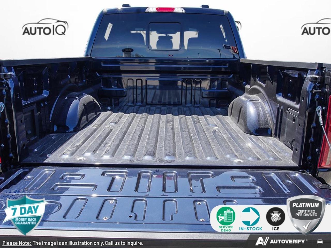 2025 Ford F-150 Equipment Group 302A Mid|ANTIMATTER BLUE METALLIC|SPORT CLOTH 40/CONSOLE/40 BLACK|EQUIP GROUP 302A|2.7L ECO ENG|10-SPD AUTO|3.55 RATIO REGULAR AXLE|XLT BLACK APPEARANCE PKG|XLT SERIES DISCOUNT|302A DI Photo