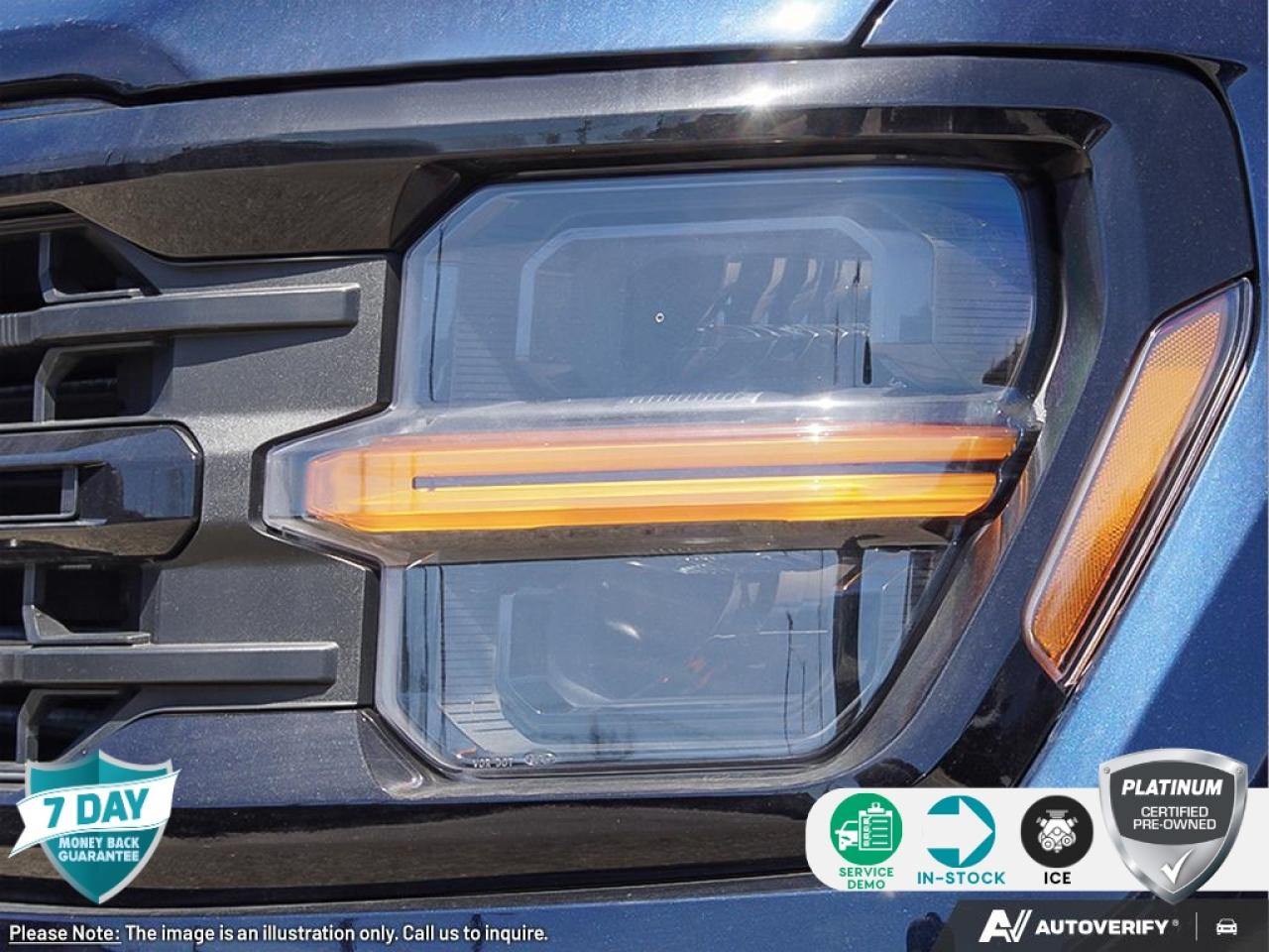 2025 Ford F-150 Equipment Group 302A Mid|ANTIMATTER BLUE METALLIC|SPORT CLOTH 40/CONSOLE/40 BLACK|EQUIP GROUP 302A|2.7L ECO ENG|10-SPD AUTO|3.55 RATIO REGULAR AXLE|XLT BLACK APPEARANCE PKG|XLT SERIES DISCOUNT|302A DI Photo