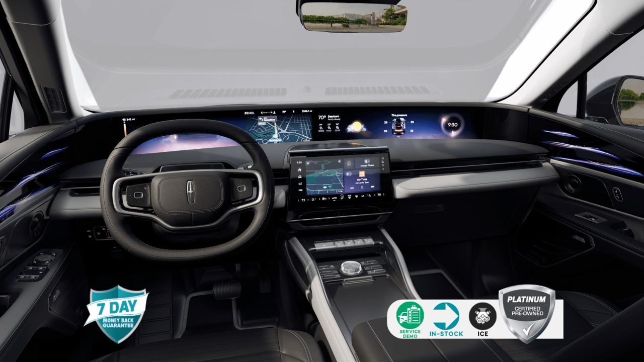 2025 Lincoln Nautilus Reserve Equipment Group 202A|8-SPD AUTO|2.0L TURBOCHARGED I-4 ENG|BLK ONYX/GREY PRM LTHR SEATS|SILVER RADIANCE CLEARCOAT|BLACK ONYX/LT SPACE GREY INT|EQUIP GROUP 202A Photo