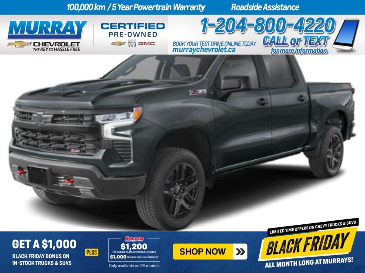 New 2026 Chevrolet Silverado 1500 LT Trail Boss for sale in Winnipeg, MB