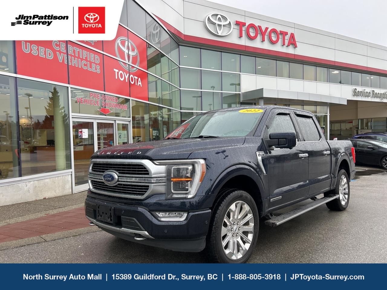 Used 2022 Ford F-150 4x4 - Supercrew Limited - 145" WB for sale in Surrey, BC
