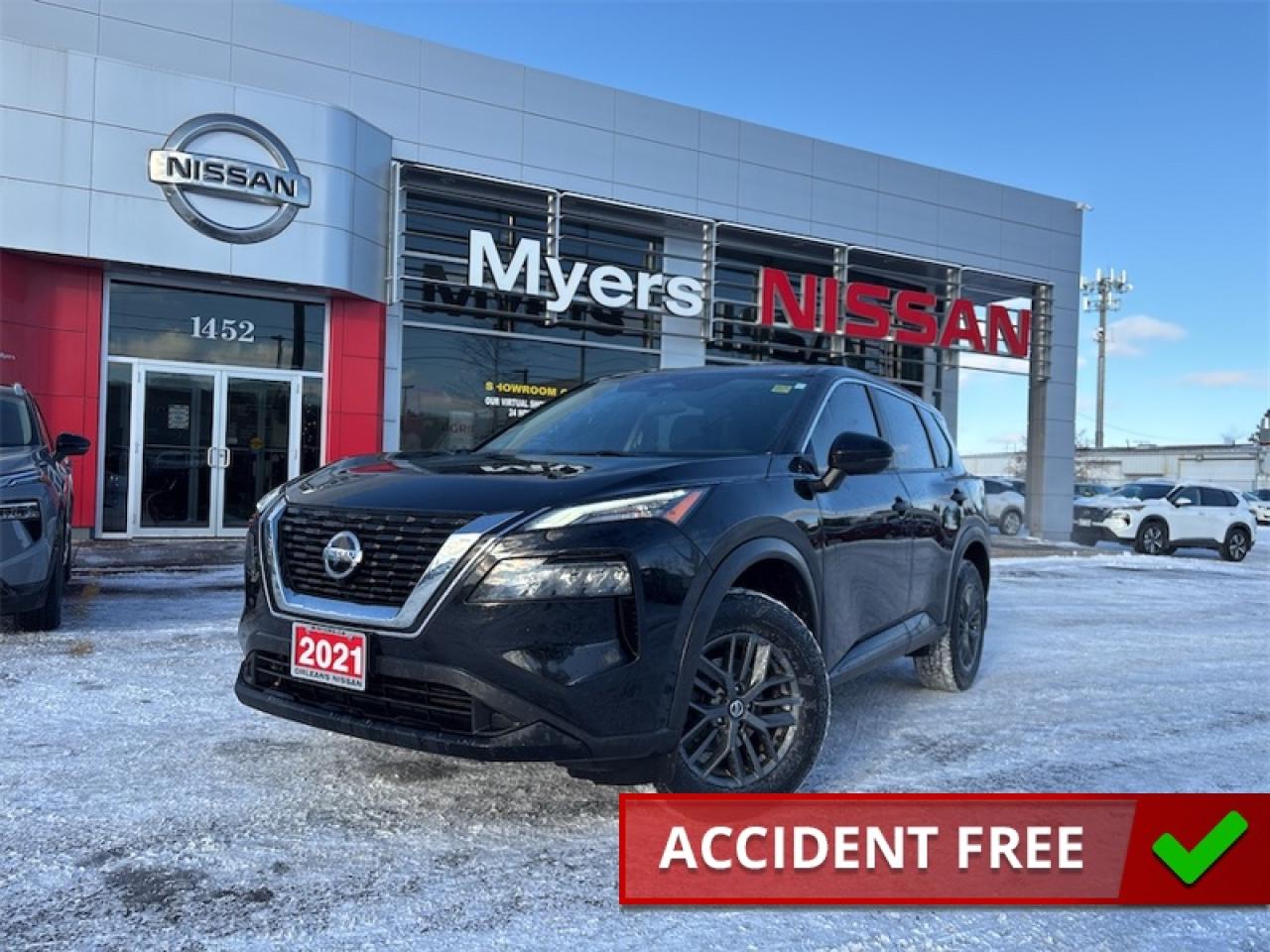 2021 Nissan Rogue S  Lease Return, Clean CARFAX Photo0