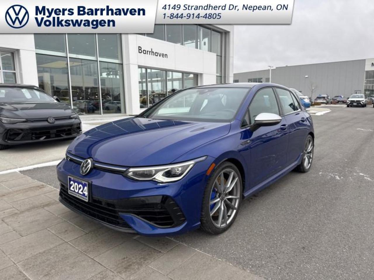 Used 2024 Volkswagen Golf R DSG  -  HUD -  Navigation for sale in Nepean, ON