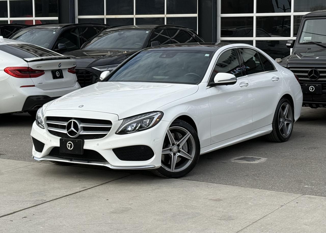 2017 Mercedes-Benz C-Class 300 //AMG PKG | PANO | 360 CAMERA | NAVI Photo3