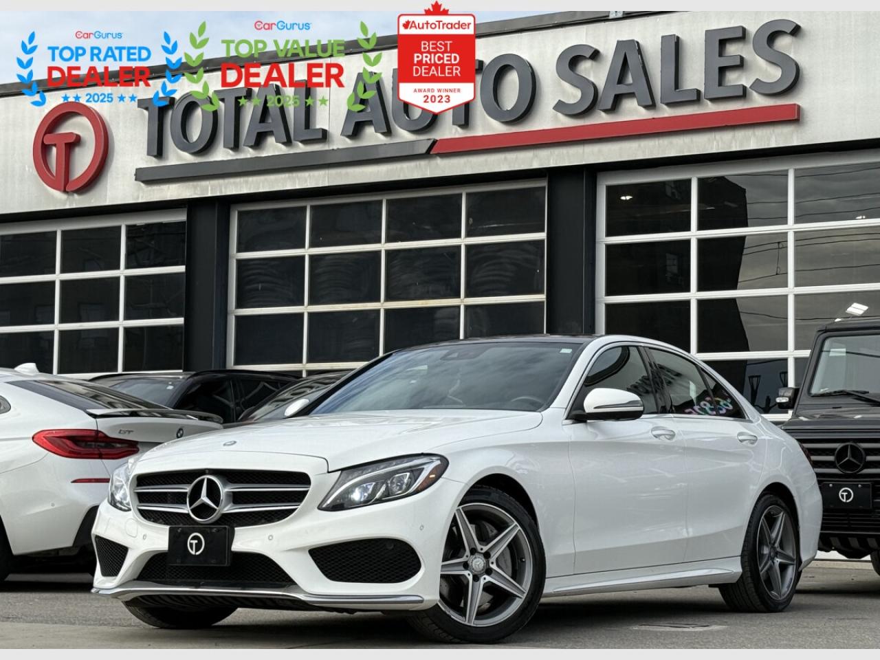 2017 Mercedes-Benz C-Class 300 //AMG PKG | PANO | 360 CAMERA | NAVI Photo0