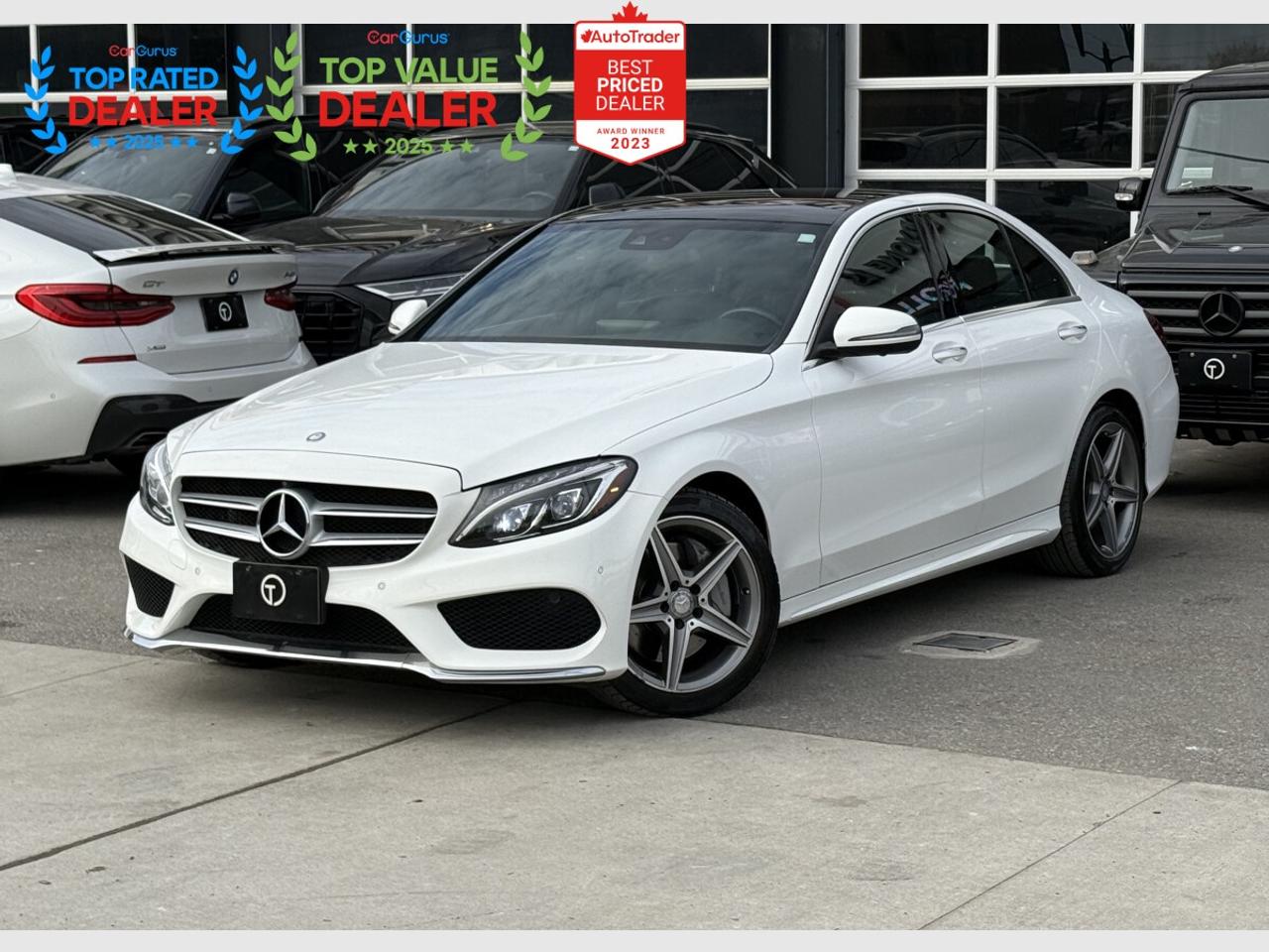 2017 Mercedes-Benz C-Class //AMG PKG | PANO | 360 CAMERA | NAVI Photo3