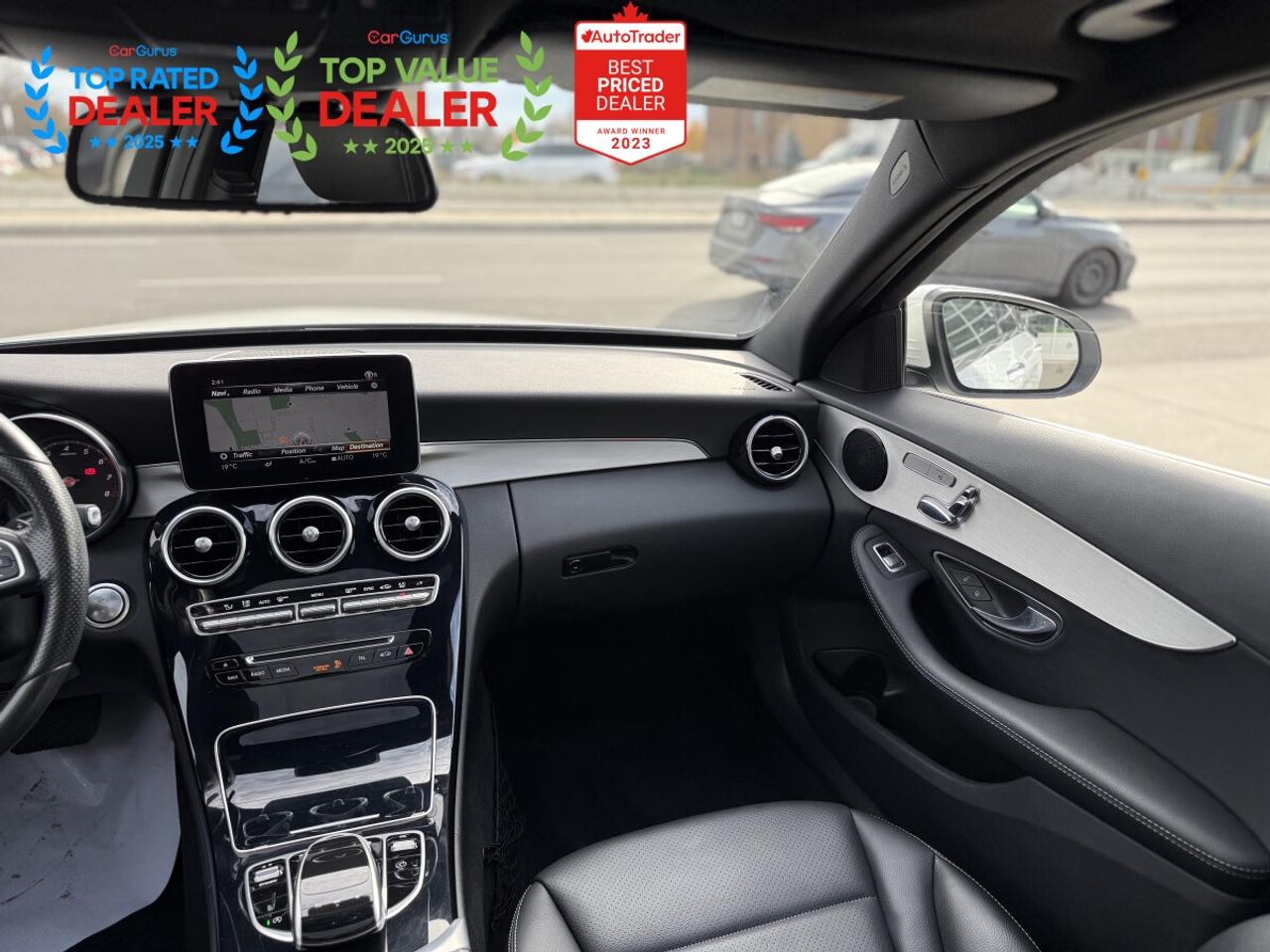 2017 Mercedes-Benz C-Class //AMG PKG | PANO | 360 CAMERA | NAVI Photo