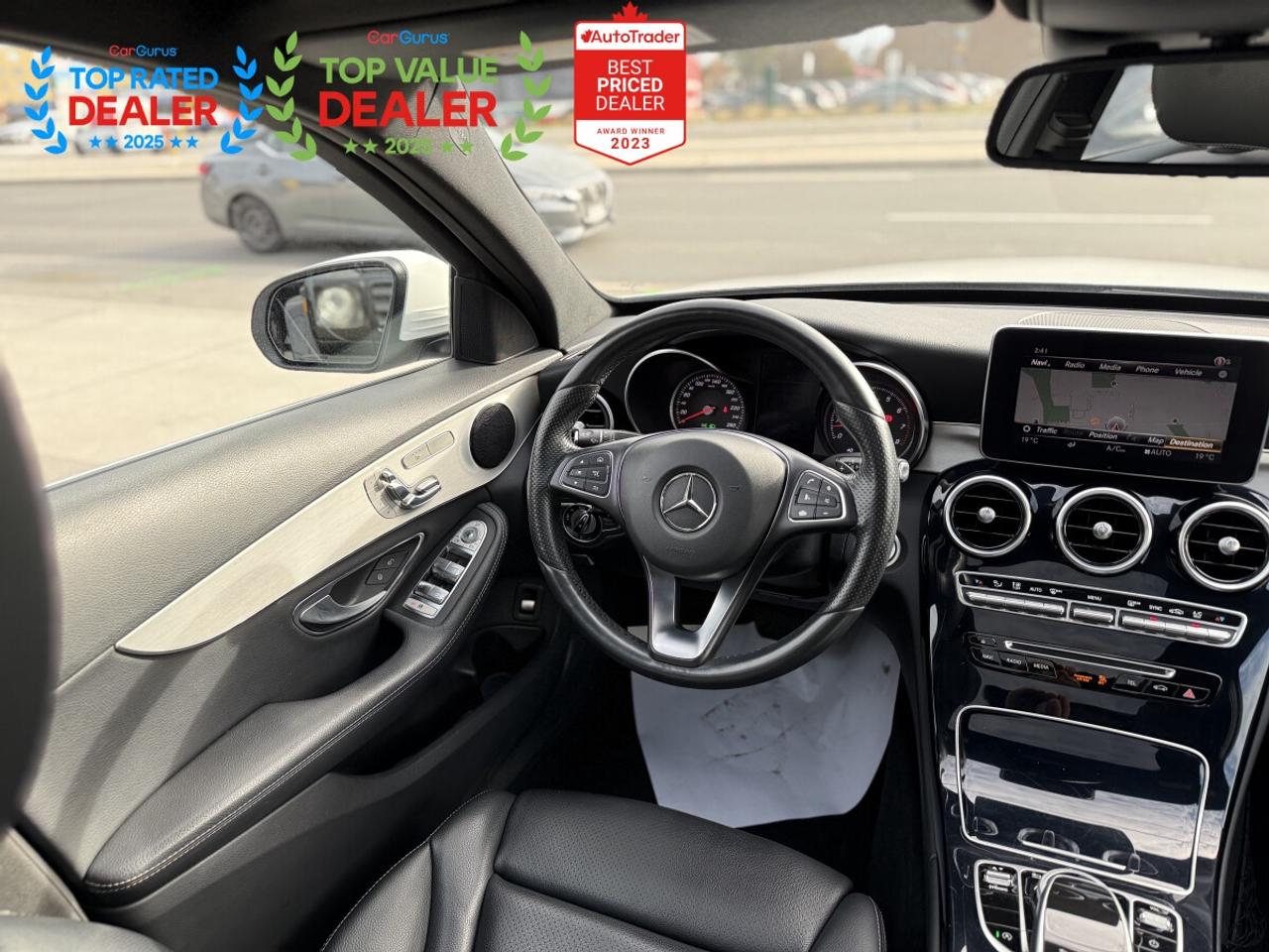 2017 Mercedes-Benz C-Class //AMG PKG | PANO | 360 CAMERA | NAVI Photo