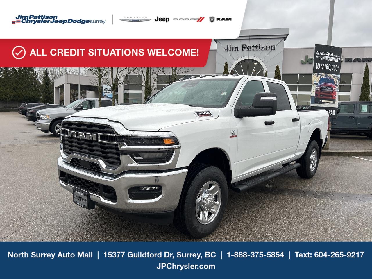 Jim Pattison Chrysler Jeep Dodge is ready to help you find your perfect vehicle. Our team of highly-experienced pros will provide you with the highest level of customer care and we are proud to offer online shopping from the comfort of your home with the new Pick, Price, Purchase Program. Browse our inventory online, create a personal account to track the vehicles you&rsquo;re interested in and the payment options that work best for you. Simple as that! And we will be here to answer all your questions. Visit our website, send us an email or give us a call today and let us get to work for you! Price includes freight & PDI, documentation fee ($899), A/C levy ($100), tire levy (up to $32.50), and VSA Transaction Levy ($10). Finance/lease placement fee ($599) if applicable, GST and PST are additional. Dealer-installed accessories are included, if applicable. Rebates applied after taxes. D#30394