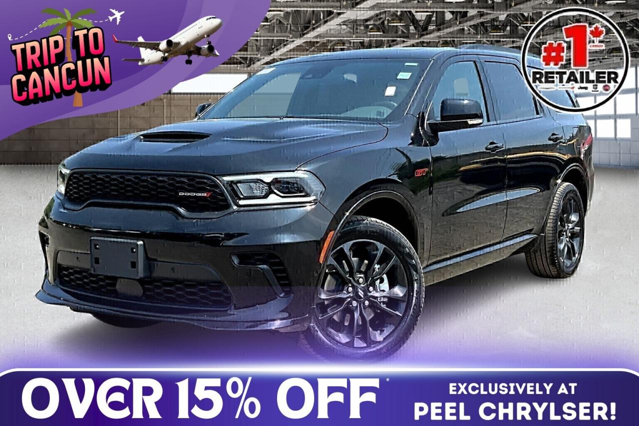 Get a Roundtrip Airfare and 3 Night Accommodation included for Two (2) people with ANY New Car Purchase at Advertised Price*Engage & Explore with Peel Chrysler, Canadas #1 Stellantis FCA Retailer, 9 years in a row! Whether youre inquiring about our latest offers and specials on New or Used Cars, Trucks, SUVS, or seeking guidance, 1-866-652-6197 connects you directly. Dive deeper online or connect with our team to navigate your automotive journey seamlessly. WE TAKE ALL TRADES & CREDIT. WE SHIP ANYWHERE IN CANADA! OUR TEAM IS READY TO SERVE YOU 7 DAYS! *FREE CarFax (click the link above to check it out at no cost to you!)* ______________________________________________________ Peel Chrysler A Trusted Destination: Based in Mississauga, Port Credit, Ontario, we proudly serve customers from all corners of Ontario and Canada including Toronto, Oakville, North York, Richmond Hill, Ajax, Hamilton, Niagara Falls, Brampton, Thornhill, Scarborough, Vaughan, London, Windsor, Cambridge, Kitchener, Waterloo, Brantford, Sarnia, Pickering, Huntsville, Milton, Woodbridge, Maple, Aurora, Newmarket, Orangeville, Georgetown, Stouffville, Markham,