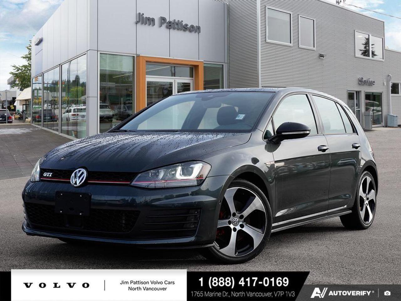 Used 2017 Volkswagen Golf GTI 5dr HB DSG Autobahn - Local/Ultra low KM for sale in North Vancouver, BC