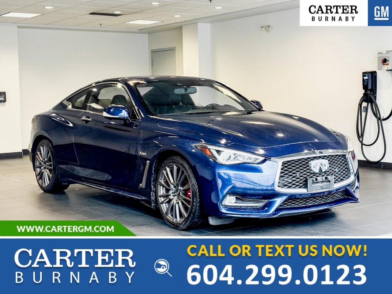 Used 2017 Infiniti Q60 3.0T RED SPORT 400 AWD | SUNROOF/AROUND VIEW SYS for sale in Burnaby, BC