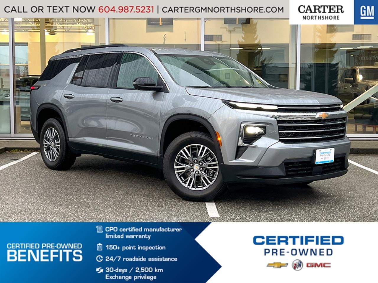Used 2026 Chevrolet Traverse LT AWD | Heated Seats/Trailer Pkg/Climate Ctrl for sale in North Vancouver, BC